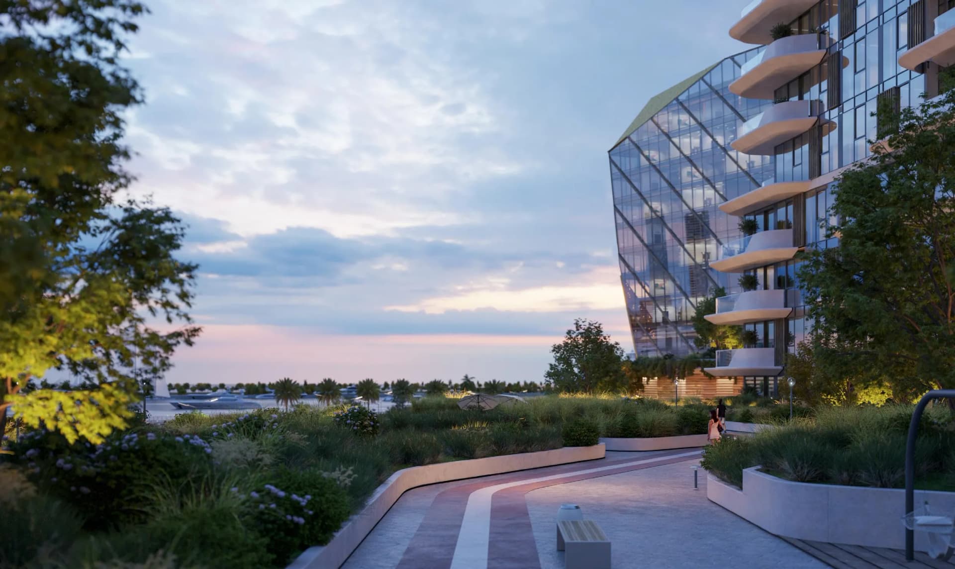 Portside Square amenity Running Track in Mina Rashid, Dubai, by Ellington