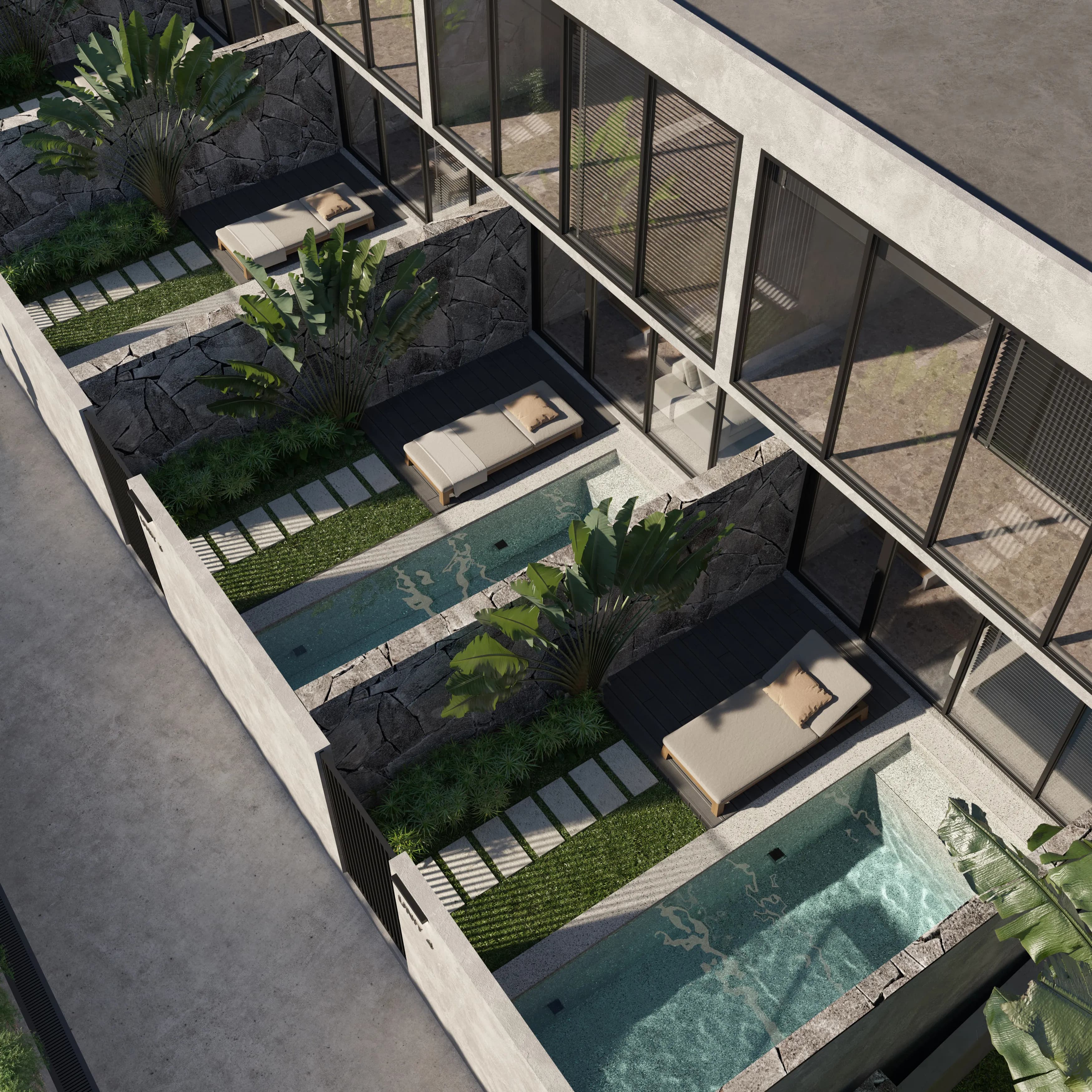 Predmet.Babakan amenity Private Swimming Pool - Badung, Dubai - by PREDMET.CONSTRUCTION