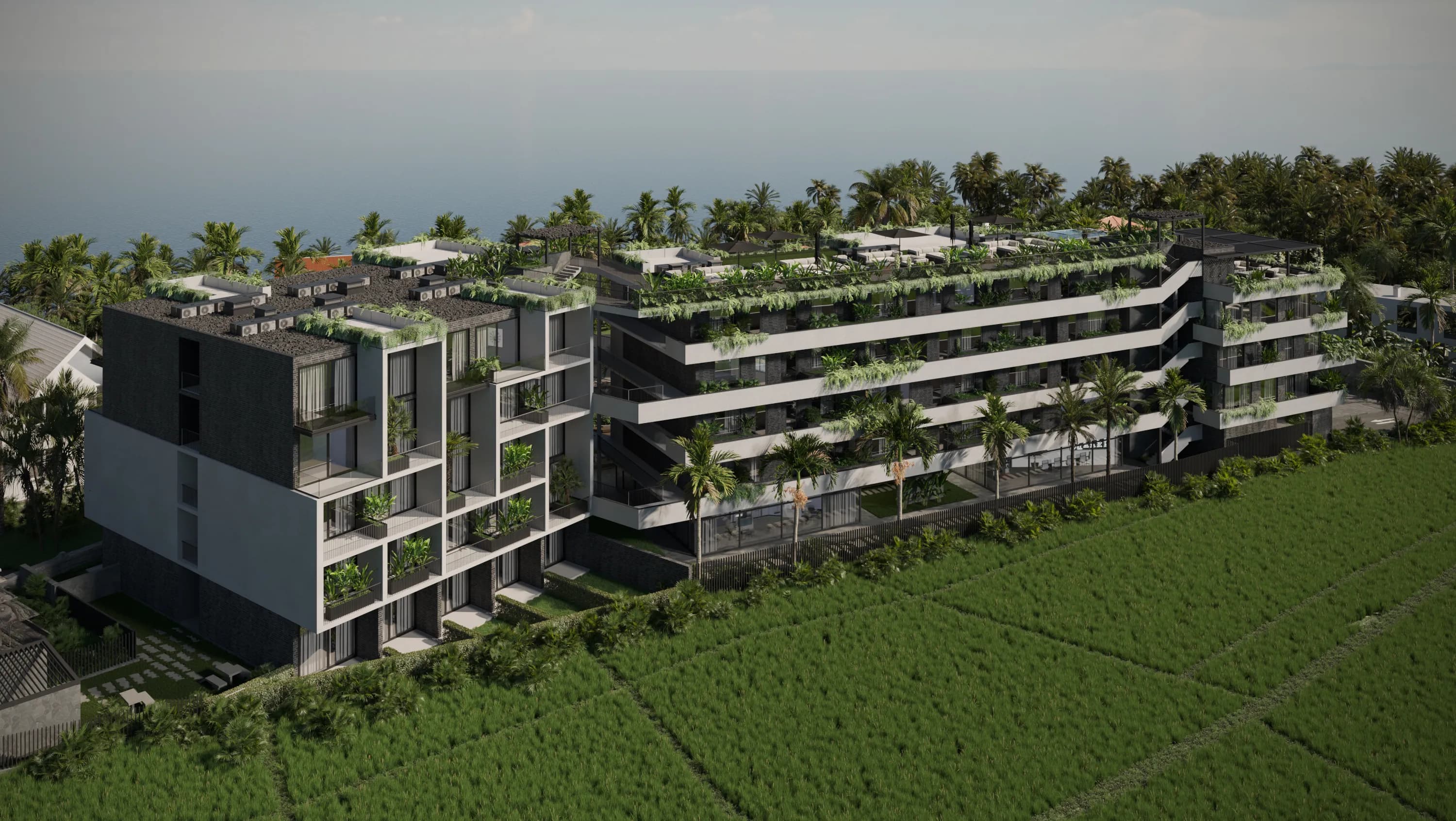 Predmet.Cemagi exterior view - Badung, Dubai - by PREDMET.CONSTRUCTION