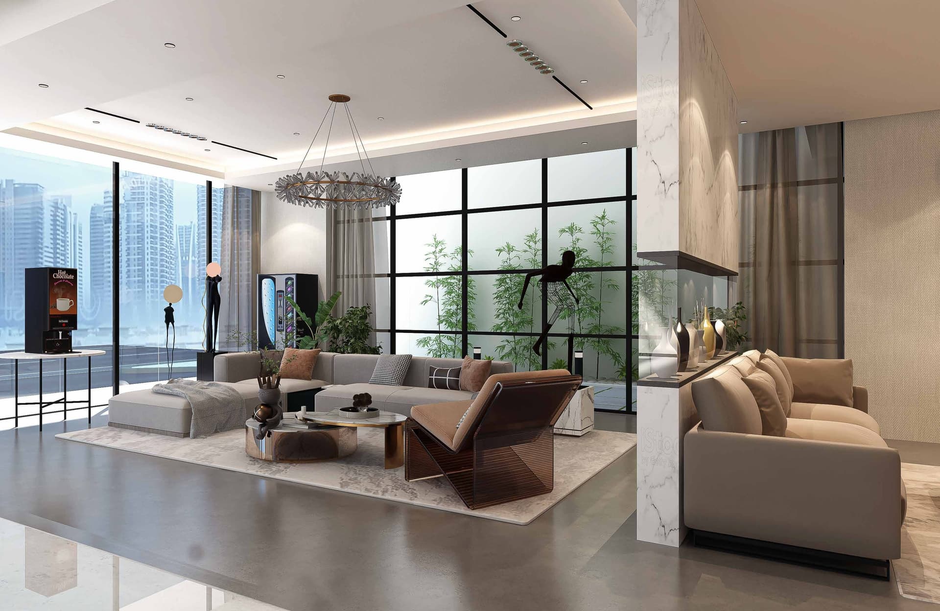 Prime Residency 3 amenity Multi Purpose Lounge in Al Furjan, Dubai, by Prescott