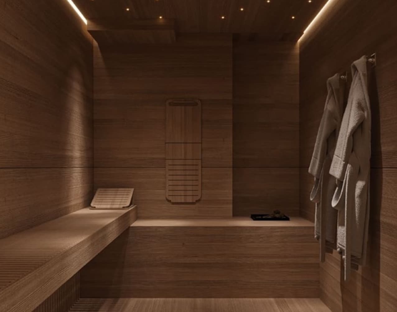 Primero Residences amenity Sauna & Steam in Al Furjan, Dubai, by Main Realty