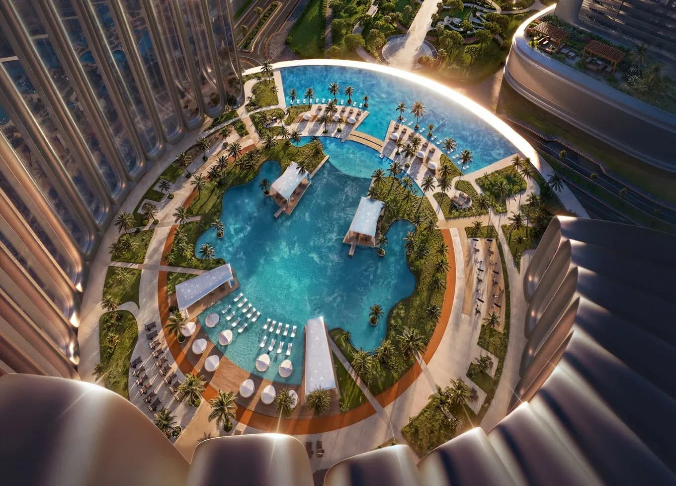 Project Maybach amenity Swimming Pool - Meydan (Nad Al Sheba 1), Dubai - by Binghatti