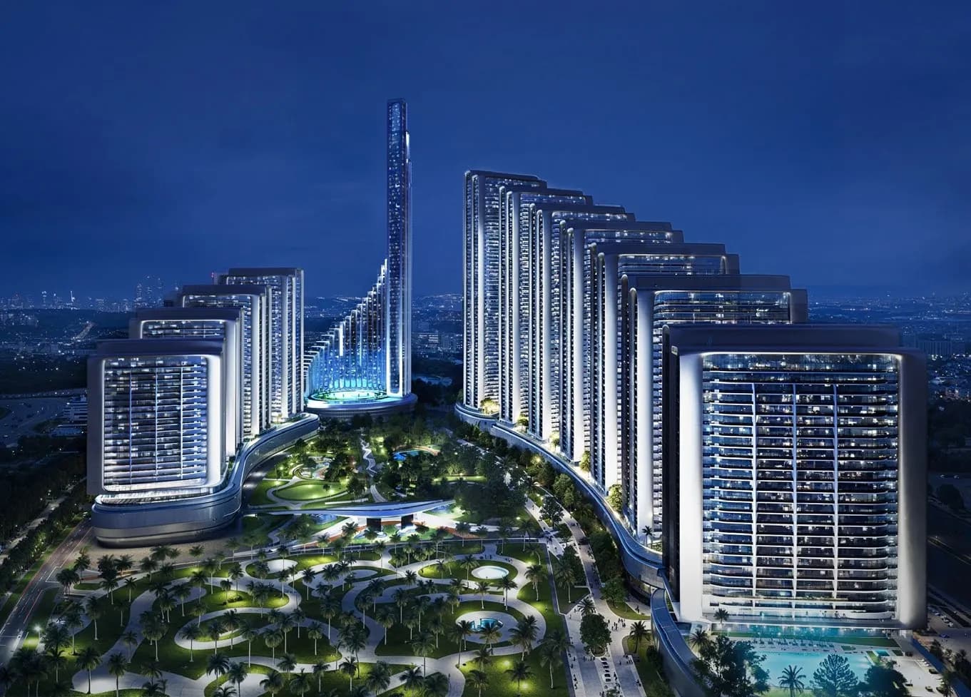 Project Maybach exterior view - Meydan (Nad Al Sheba 1), Dubai - by Binghatti