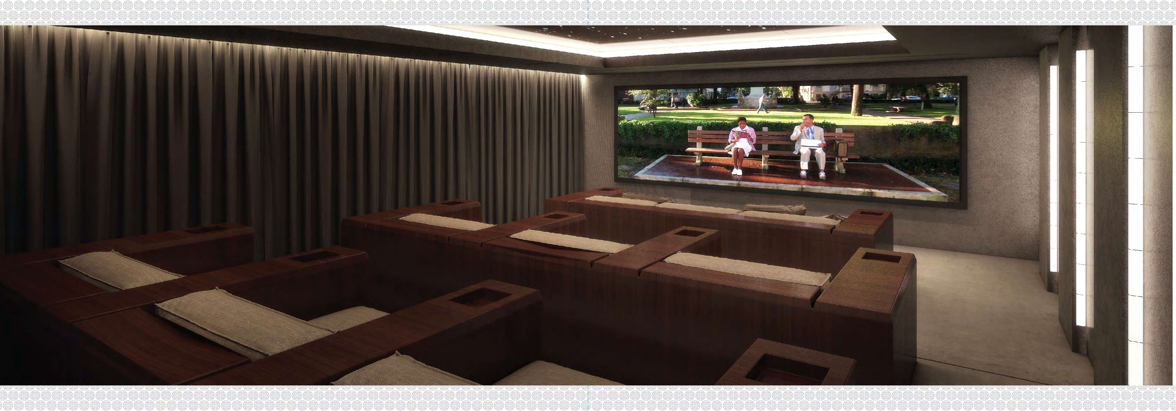 Q Gardens Boutique Residences amenity Cinema - Arjan, Dubai - by AYS Developers