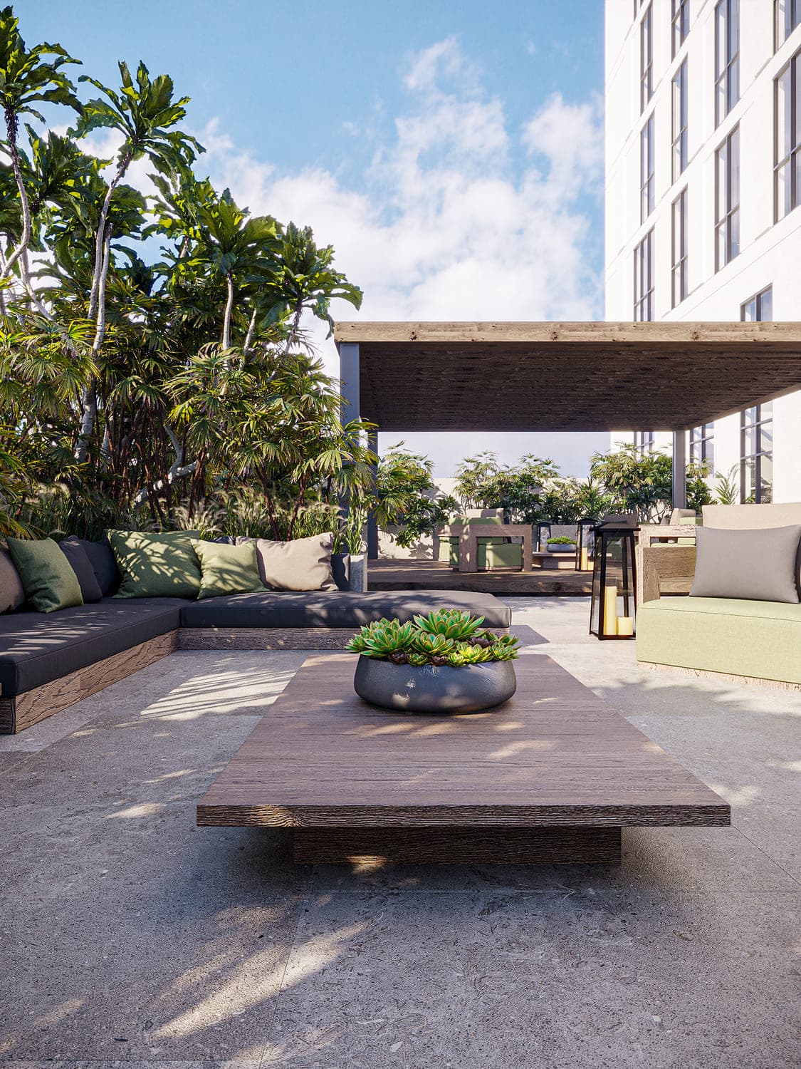 Q Gardens Loft amenity Residents Sitting Area - JVC (Jumeirah Village Circle), Dubai - by AYS Developers