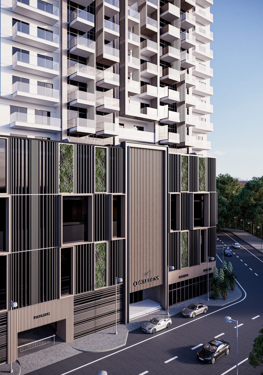 Q Gardens Loft exterior view - JVC (Jumeirah Village Circle), Dubai - by AYS Developers