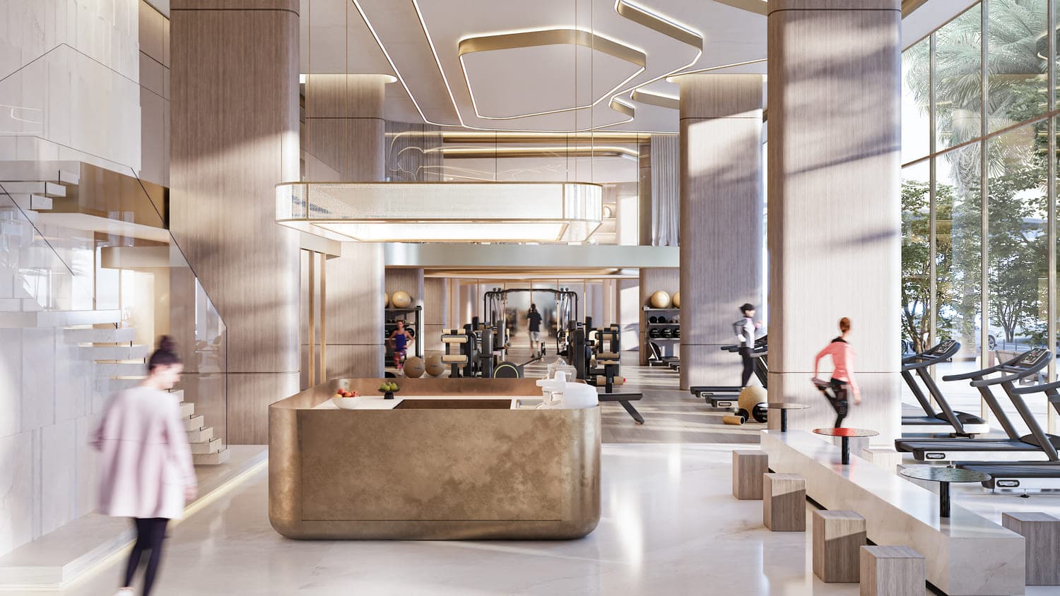 Quattro Del Mar amenity Fitness Redefined - Mina Al Arab, Dubai - by RAK Properties