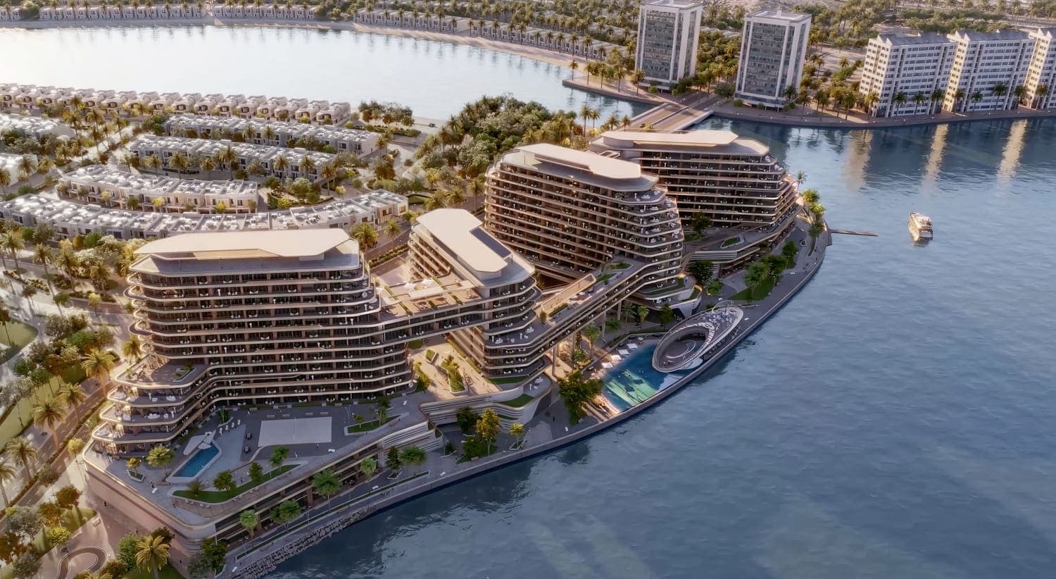 Quattro Del Mar exterior view - Mina Al Arab, Dubai - by RAK Properties