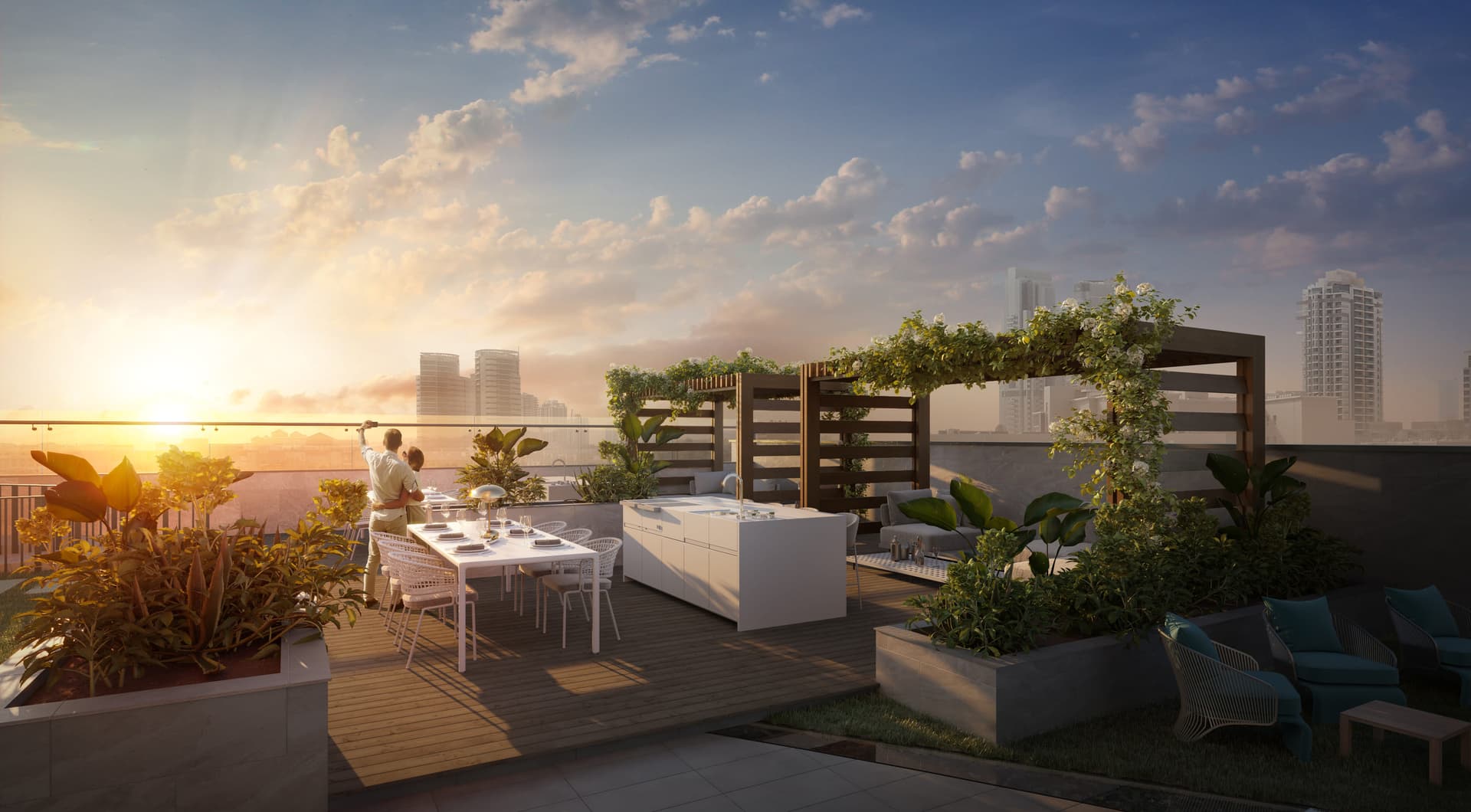 RA1N amenity Bbq in JVC (Jumeirah Village Circle), Dubai, by Object 1