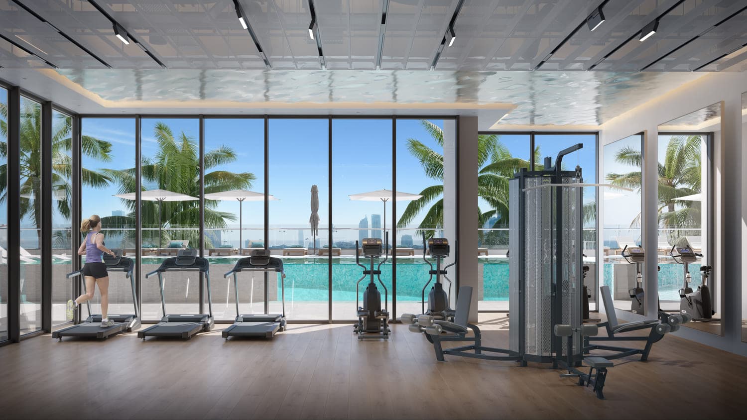 RA1N amenity Sports Area in JVC (Jumeirah Village Circle), Dubai, by Object 1
