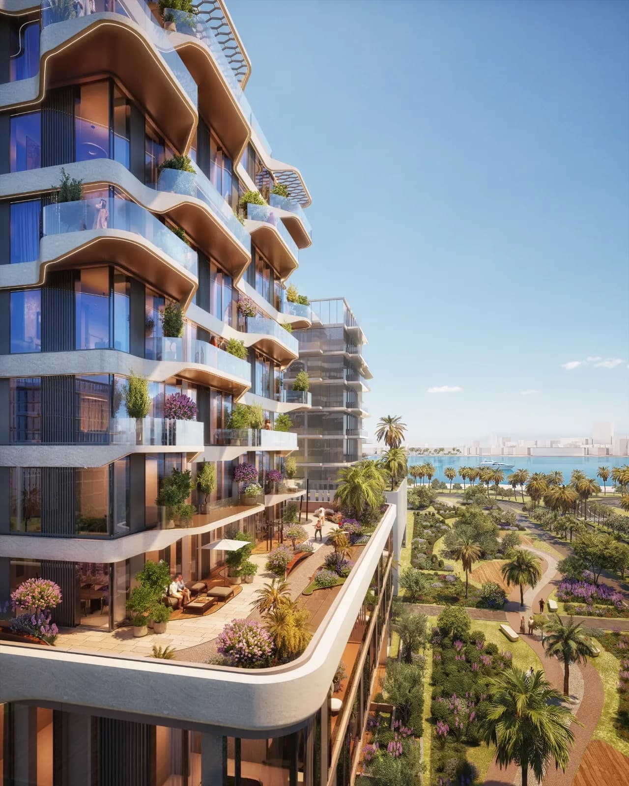 Rabdan Square amenity Landscaped Garden - Meydan, Dubai - by Rabdan Developments