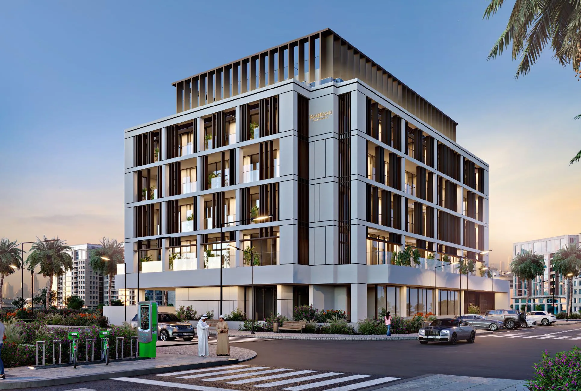 Rabdan Square exterior view - Meydan, Dubai - by Rabdan Developments