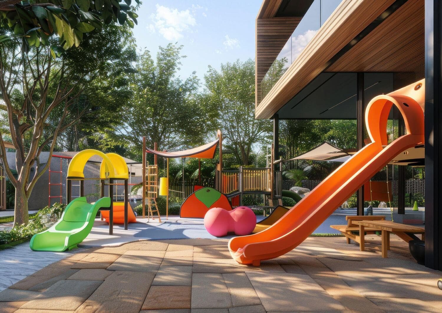 Radiant Elite Tower amenity Kids Play Area - Abu Dhabi, Dubai - by Radiant Real Estate