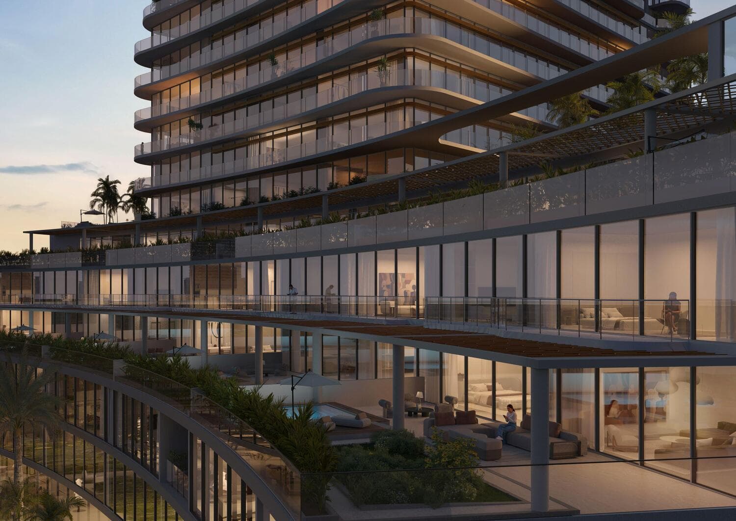 Radiant Elite Tower amenity Public Terrace - Abu Dhabi, Dubai - by Radiant Real Estate