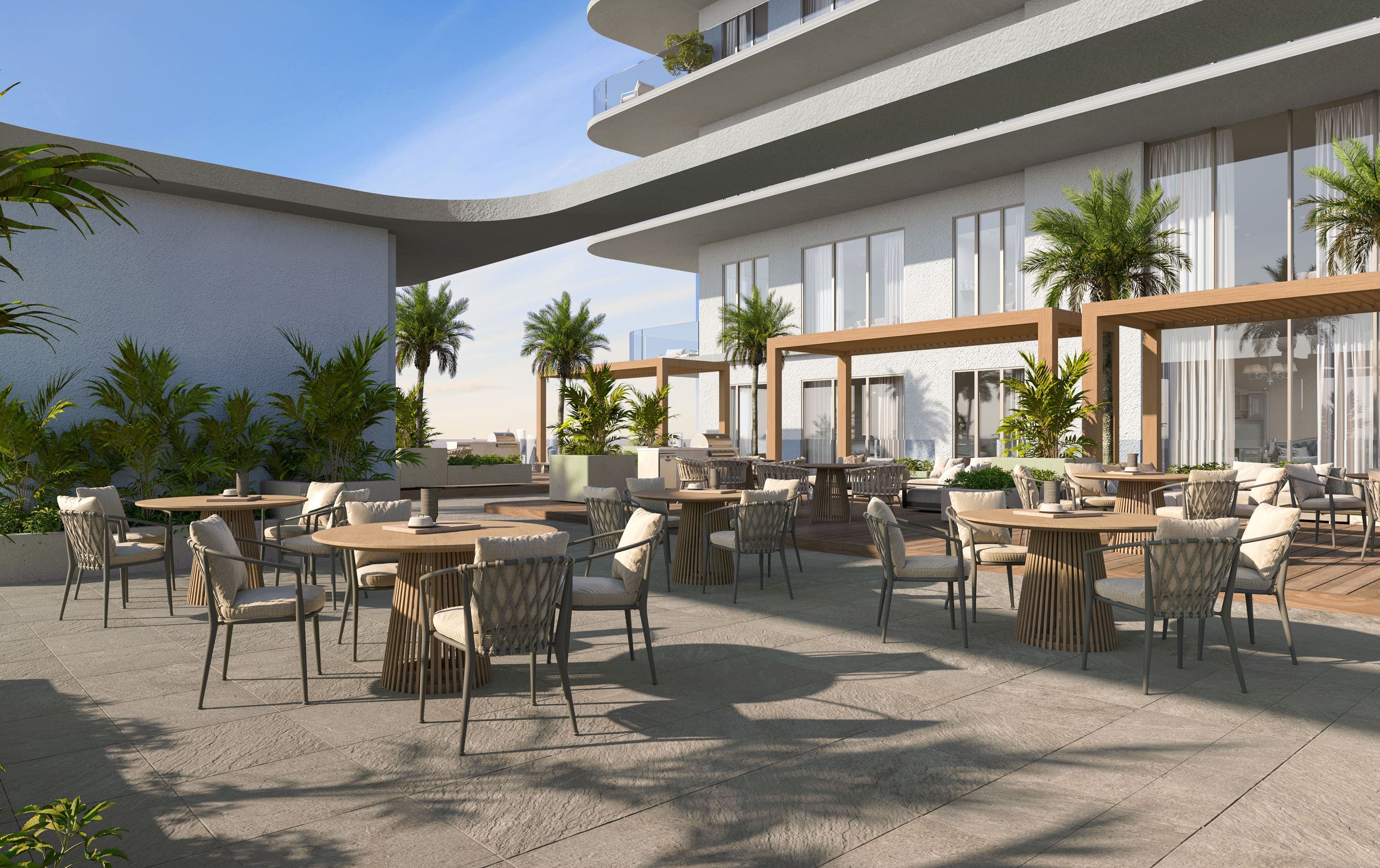 Radiant Garden Towers amenity Sitting Areas - Abu Dhabi, Dubai - by Radiant Real Estate