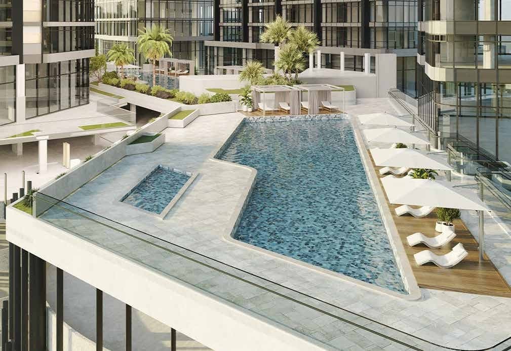 Radiant Heights amenity Swimming Pool - Abu Dhabi, Dubai - by Radiant Real Estate