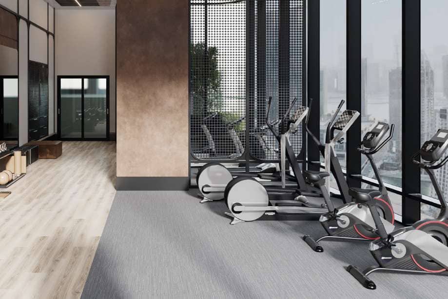 Radiant Viewz amenity Gym - Abu Dhabi, Dubai - by Radiant Real Estate
