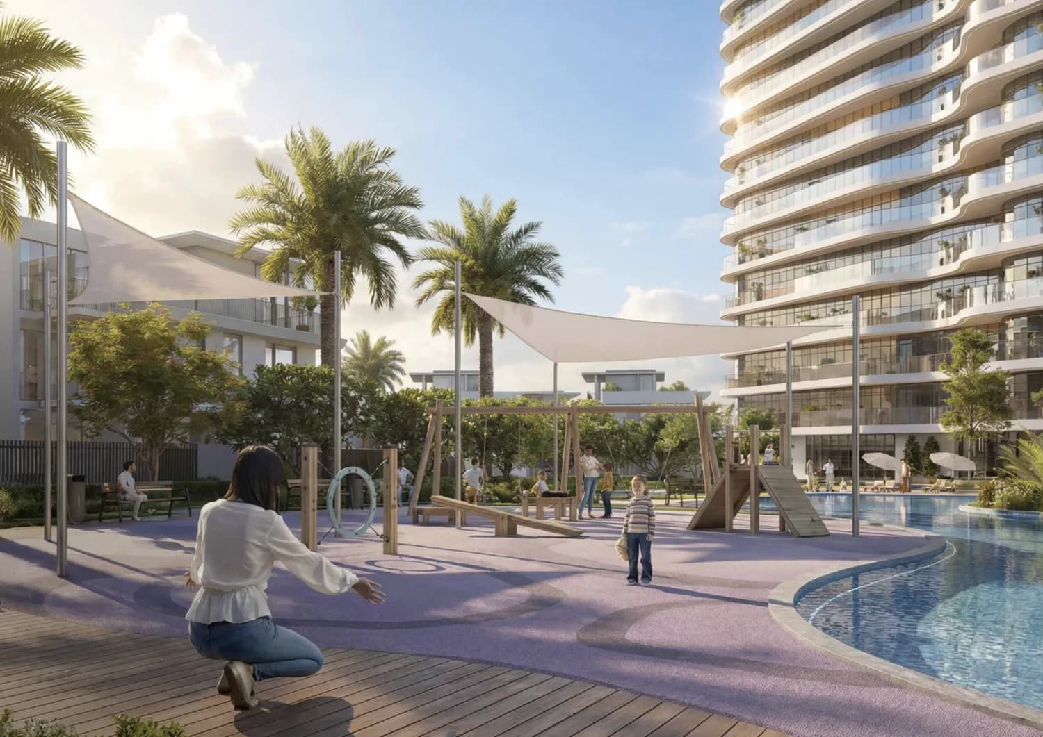 Radiant Waves amenity Kids' Play Area - Abu Dhabi, Dubai - by Radiant Real Estate