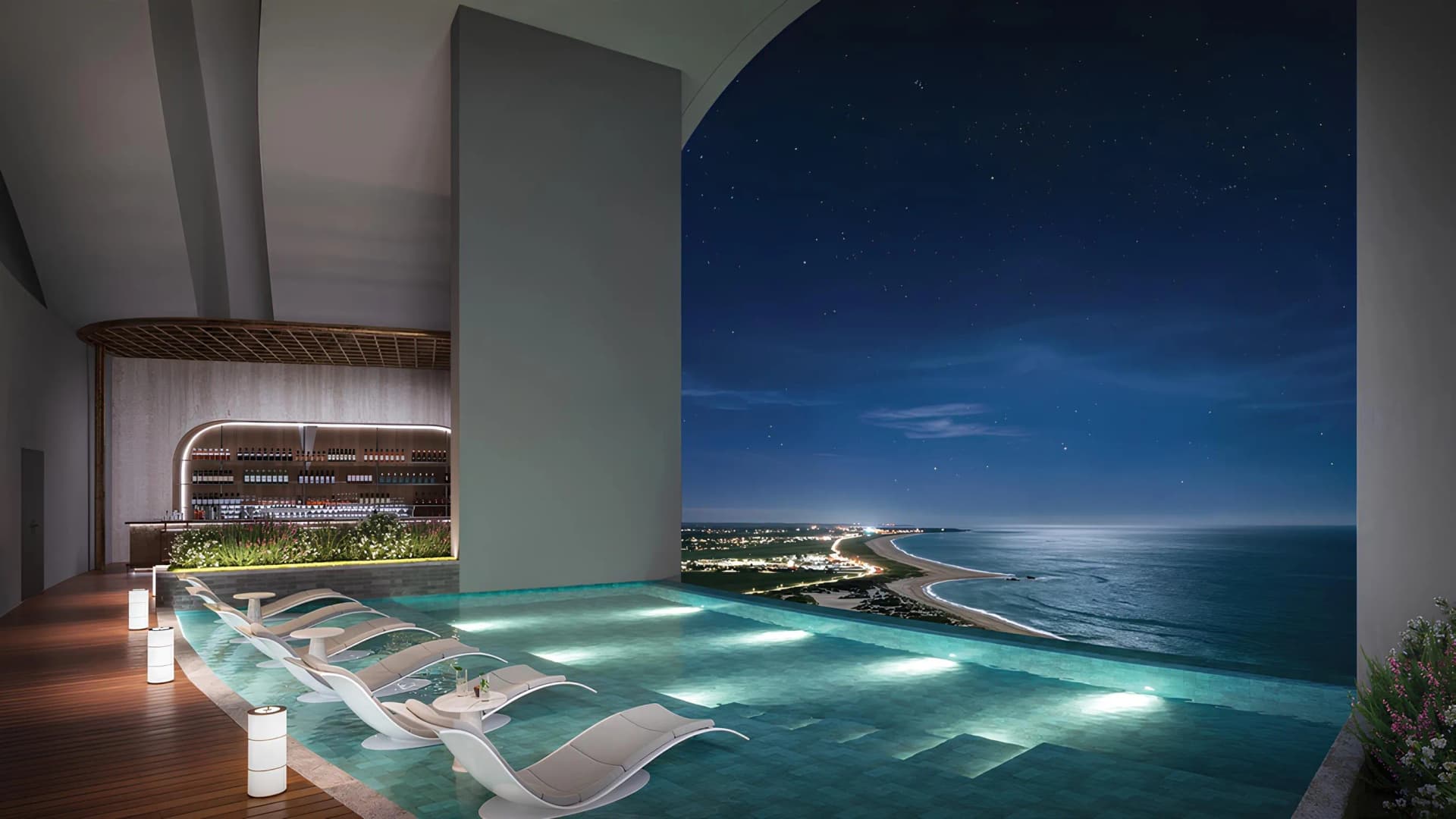 Radisson Blu Hotel & Residences amenity Swimming Pool in Rak Central, Ras Al Khaimah, by BNW Developments