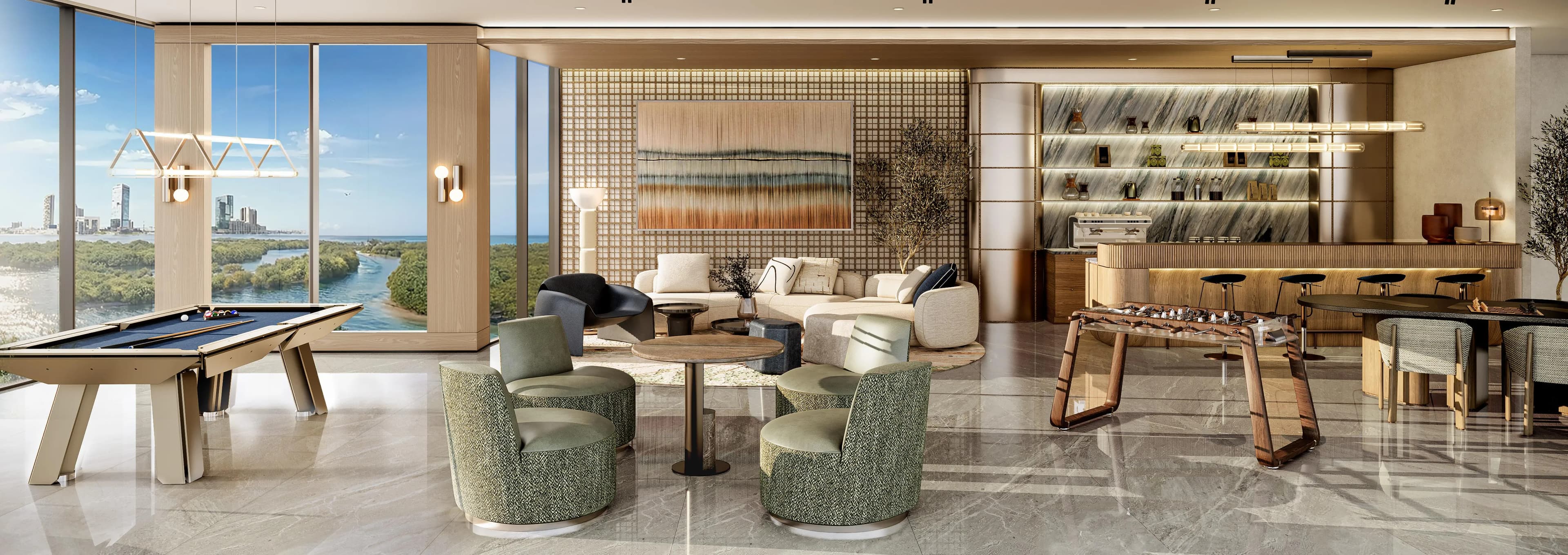 Radisson Residences amenity Community Event Spaces - Abu Dhabi, Dubai - by Royal Development Company