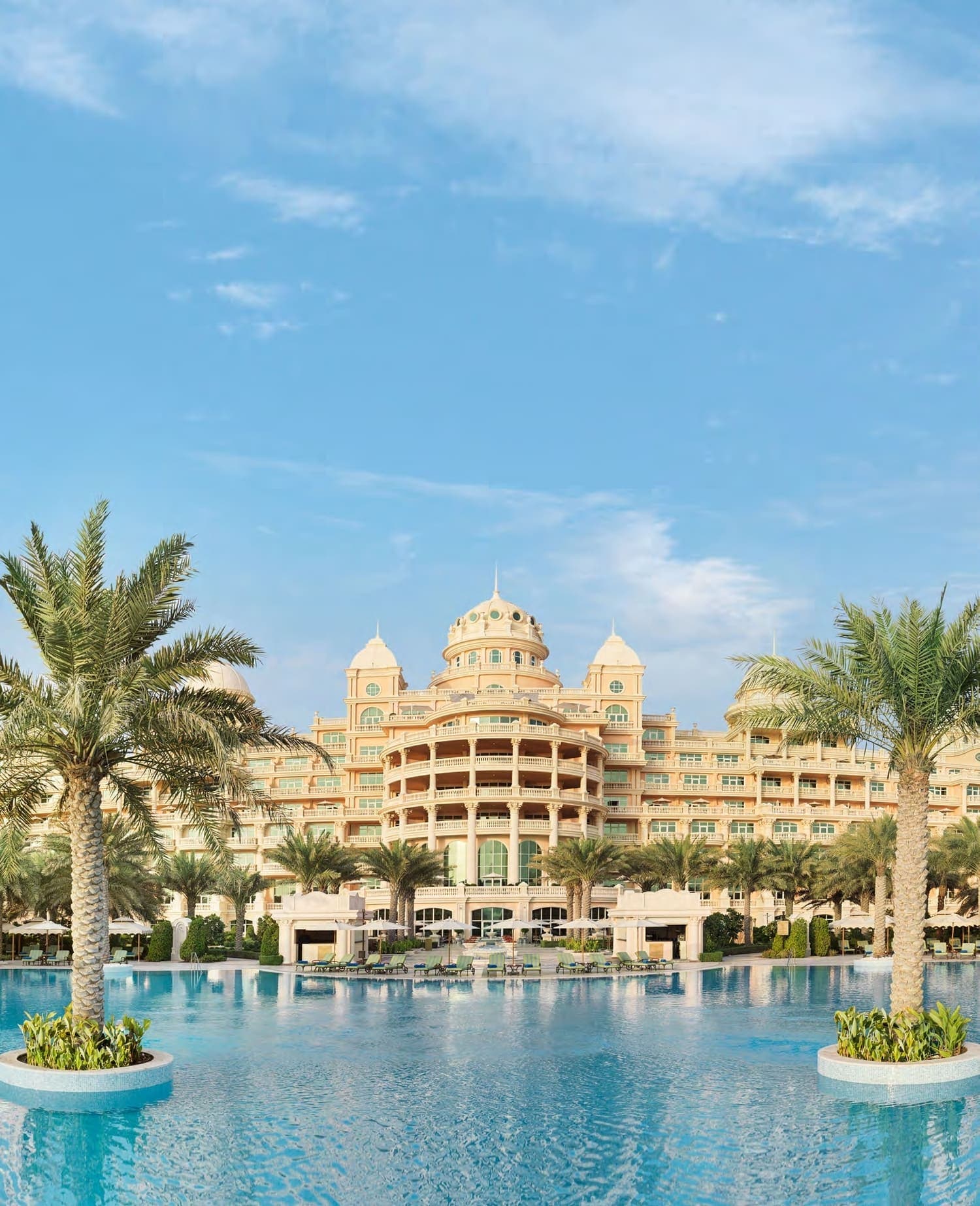 Raffles The Palm Dubai amenity Swimming Pools - Palm Jumeirah, Dubai - by Emerald Palace Group