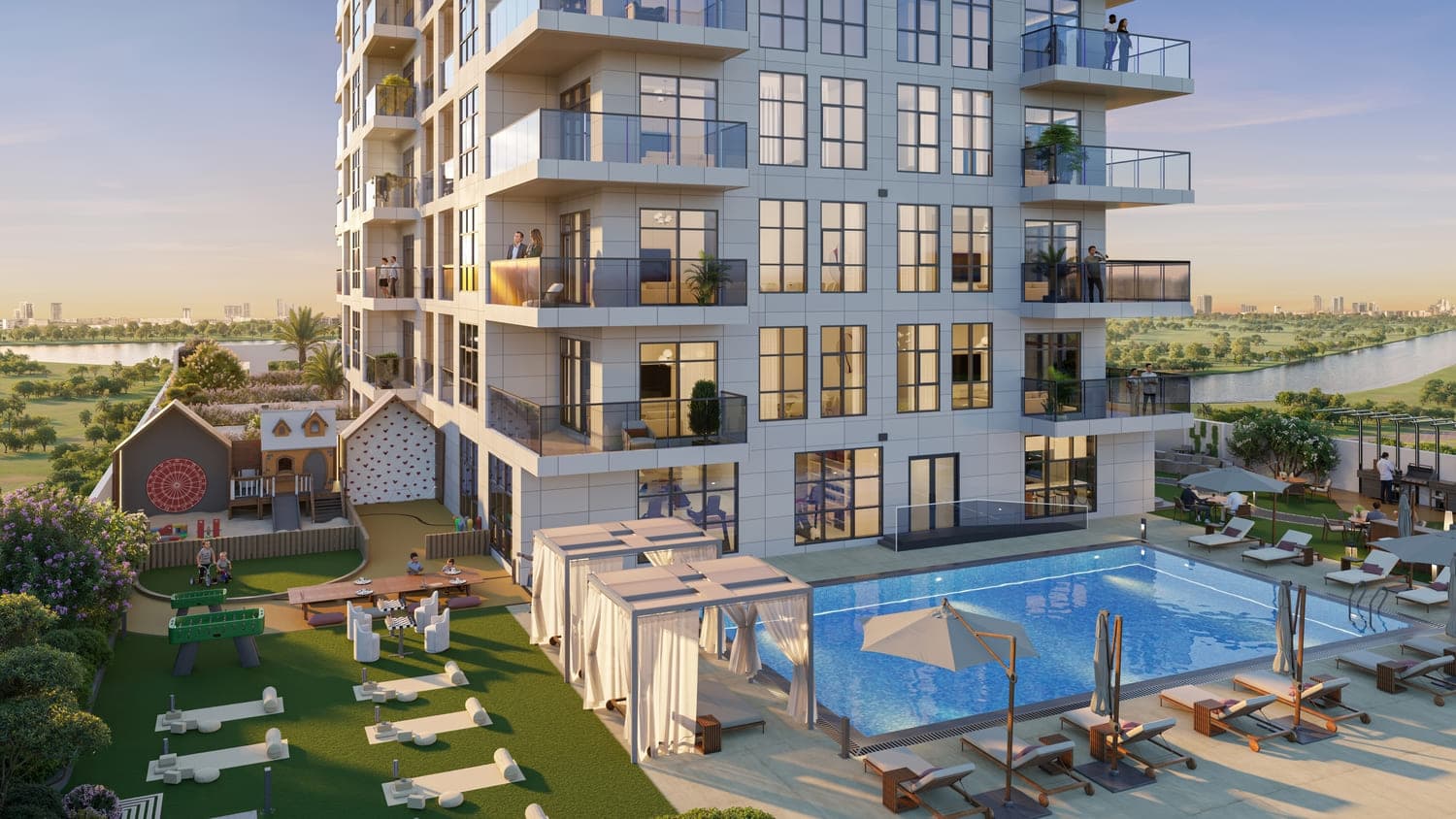 Ramada Residences by Wyndham amenity Kids Play Area - Al Jaddaf, Dubai - by BNW Developments