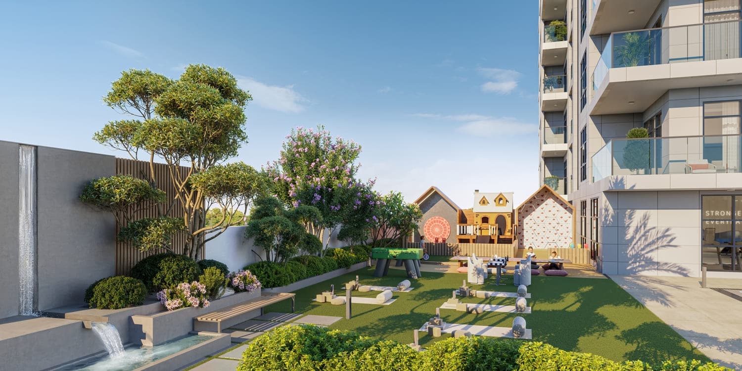 Ramada Residences by Wyndham amenity Multisport Area - Al Jaddaf, Dubai - by BNW Developments
