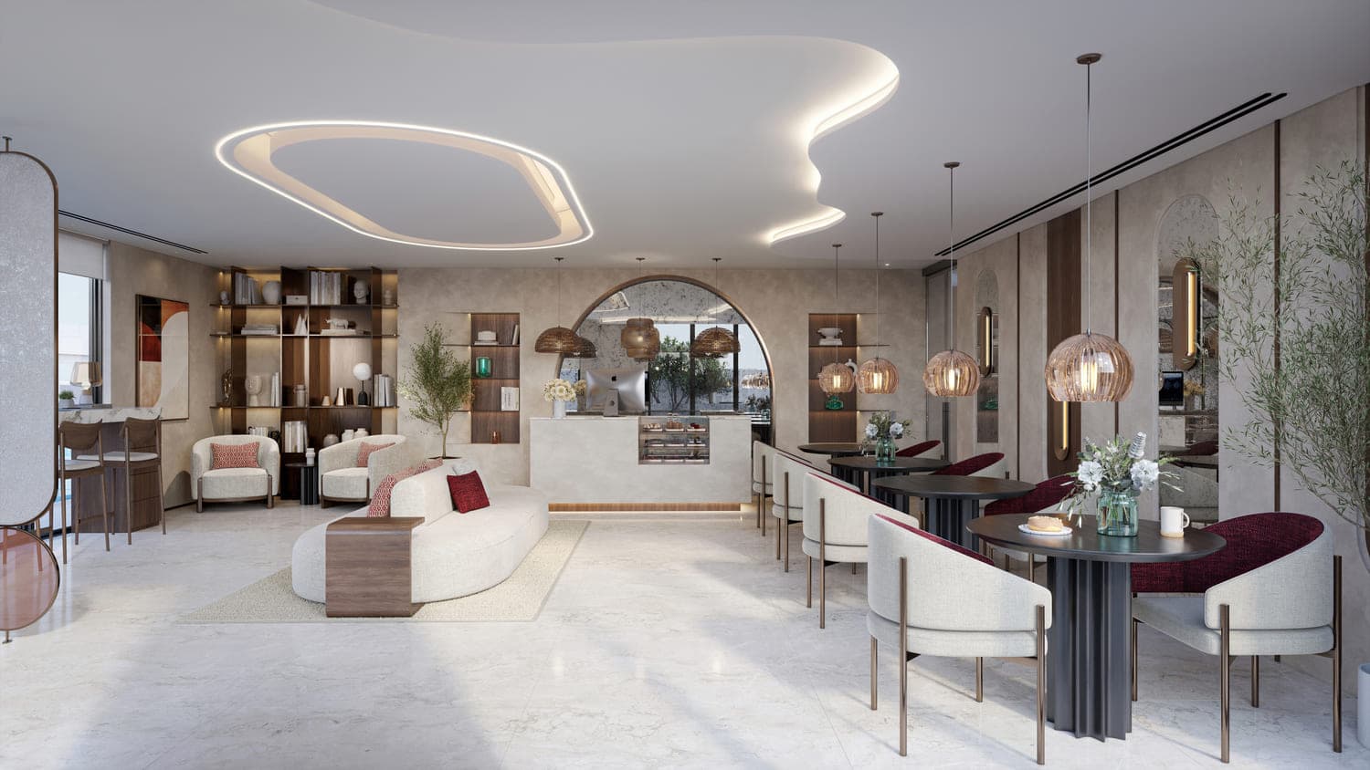 Ramada Residences by Wyndham amenity Residents’ Lounge - Al Jaddaf, Dubai - by BNW Developments