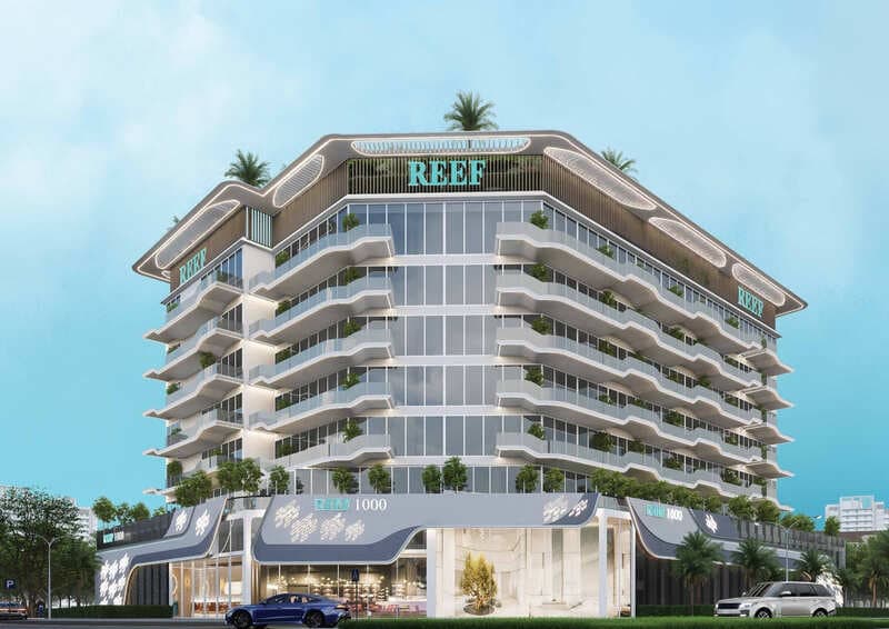 Reef 1000 exterior view - Dubailand Residence Complex, Dubai - by Reef Luxury Development
