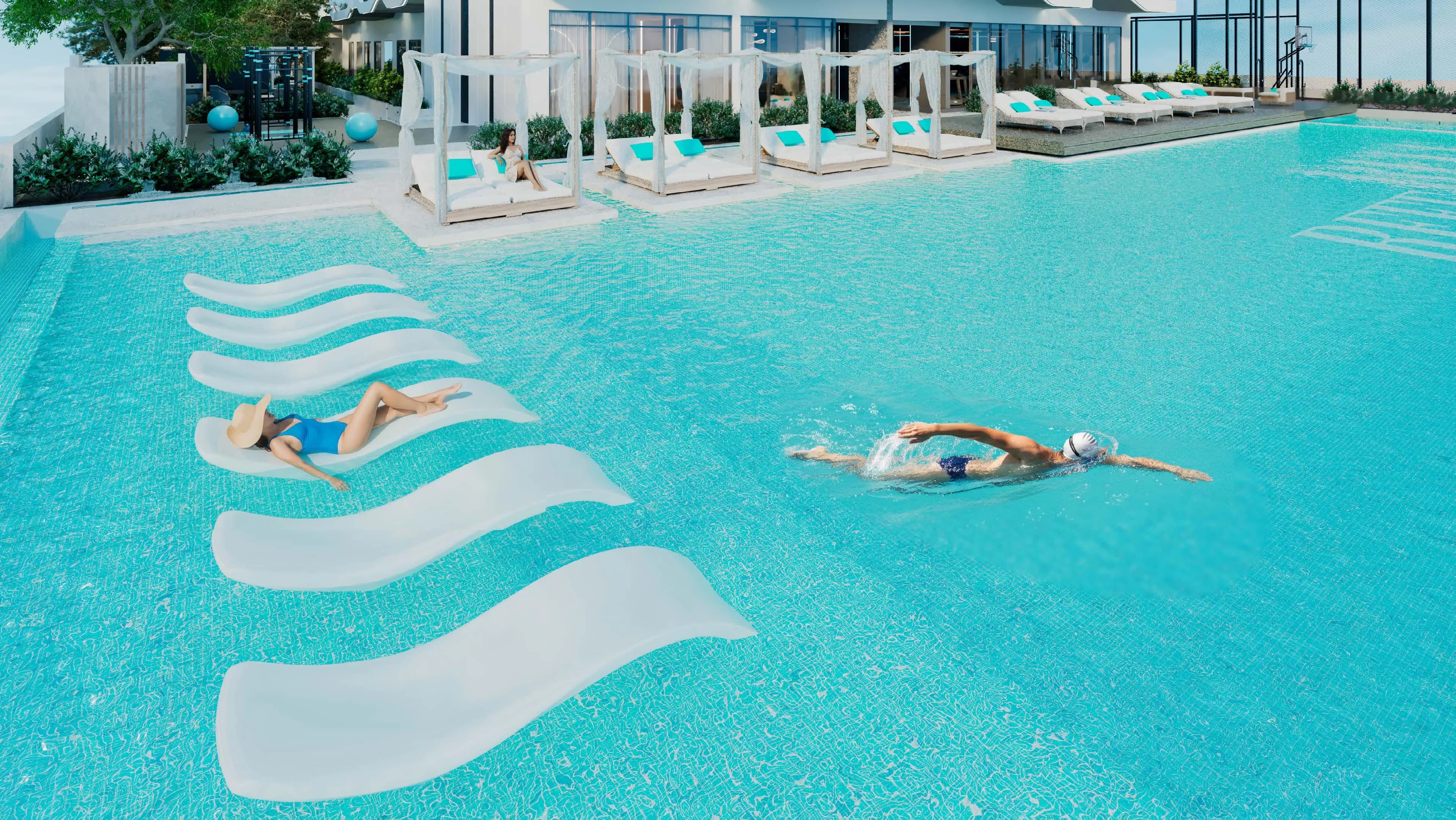 REEF 996 amenity Baja Shelf & Cabana - Dubai Production City, Dubai - by Reef Luxury Development