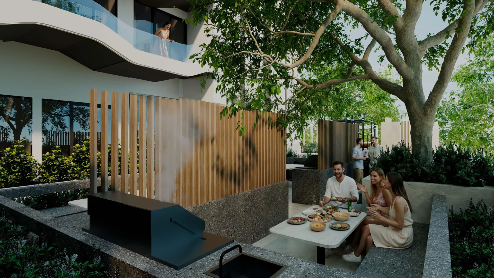 REEF 996 amenity BBQ Area in Dubai Production City, Dubai, by Reef Luxury Development