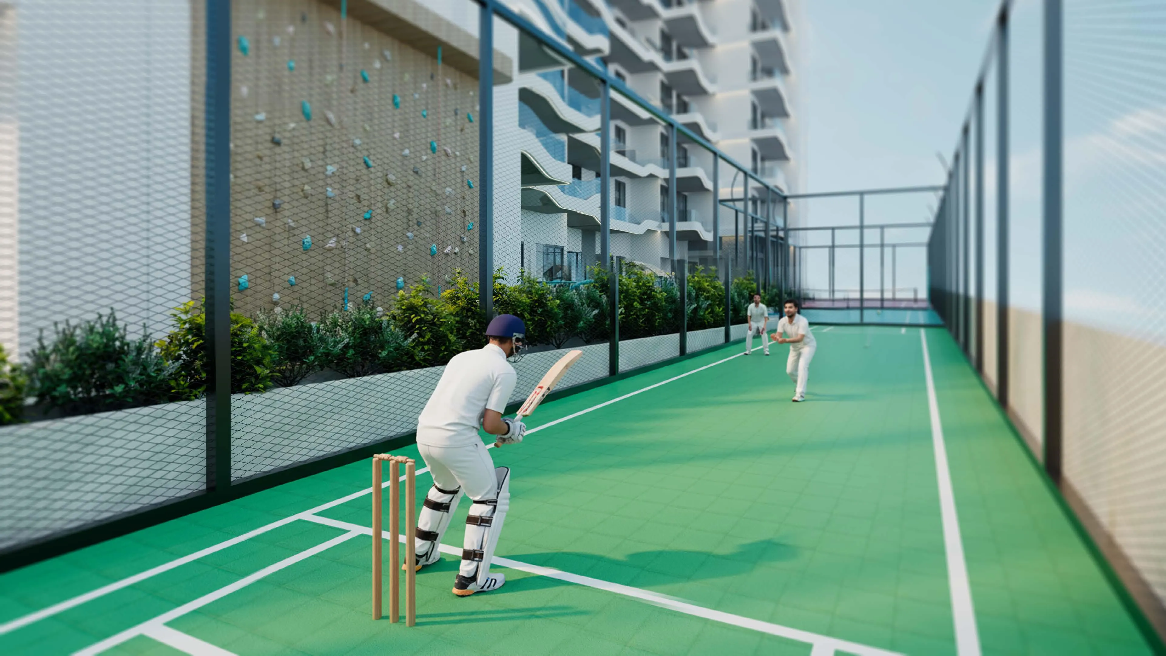 REEF 996 amenity Criket Pitch - Dubai Production City, Dubai - by Reef Luxury Development