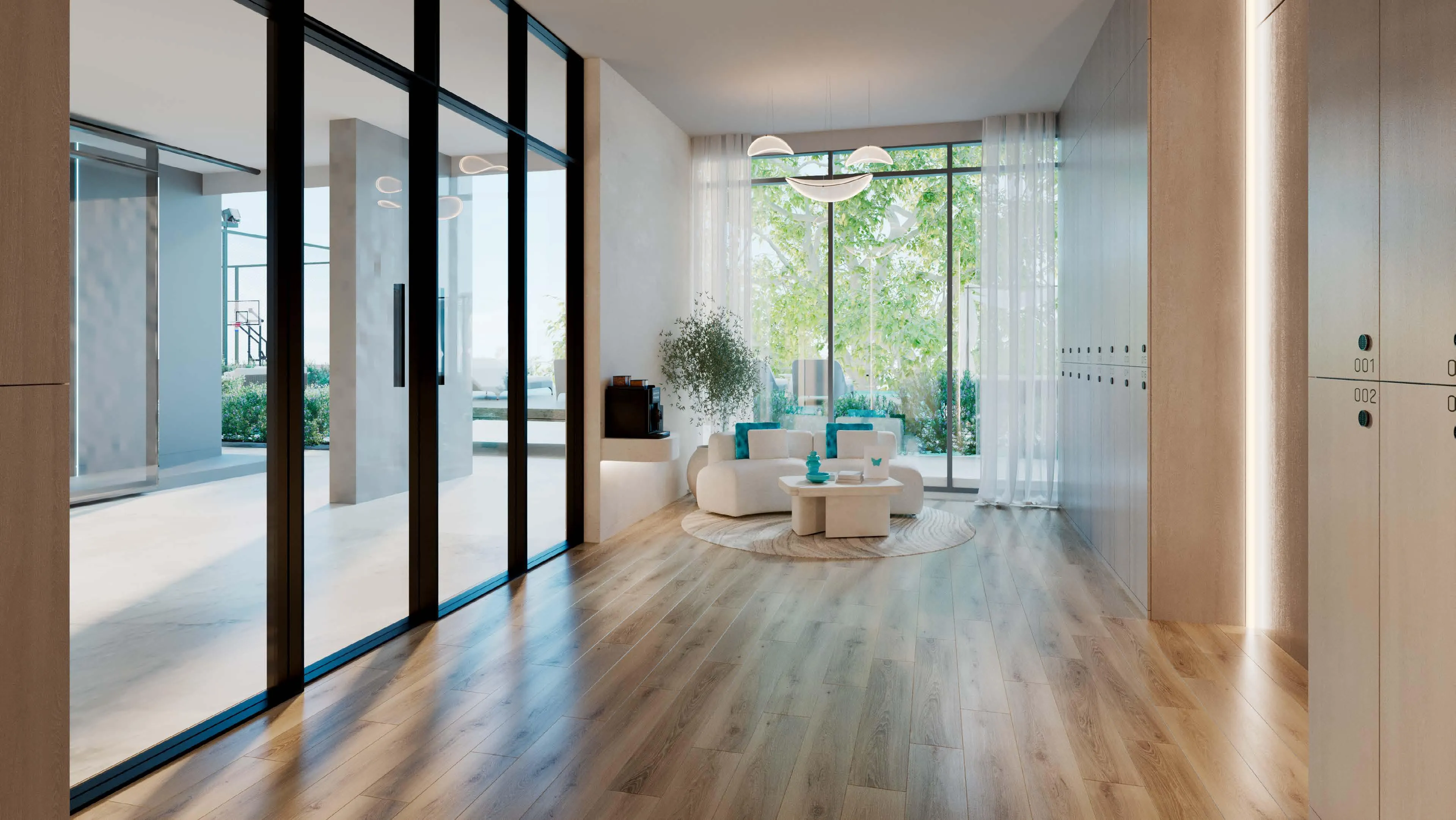 REEF 996 amenity Looker Room - Dubai Production City, Dubai - by Reef Luxury Development