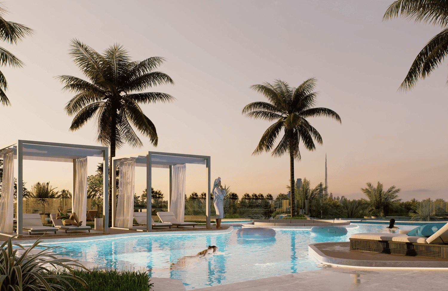 Reef 997 amenity Cabana - Dubai Islands, Dubai - by Reef Luxury Development