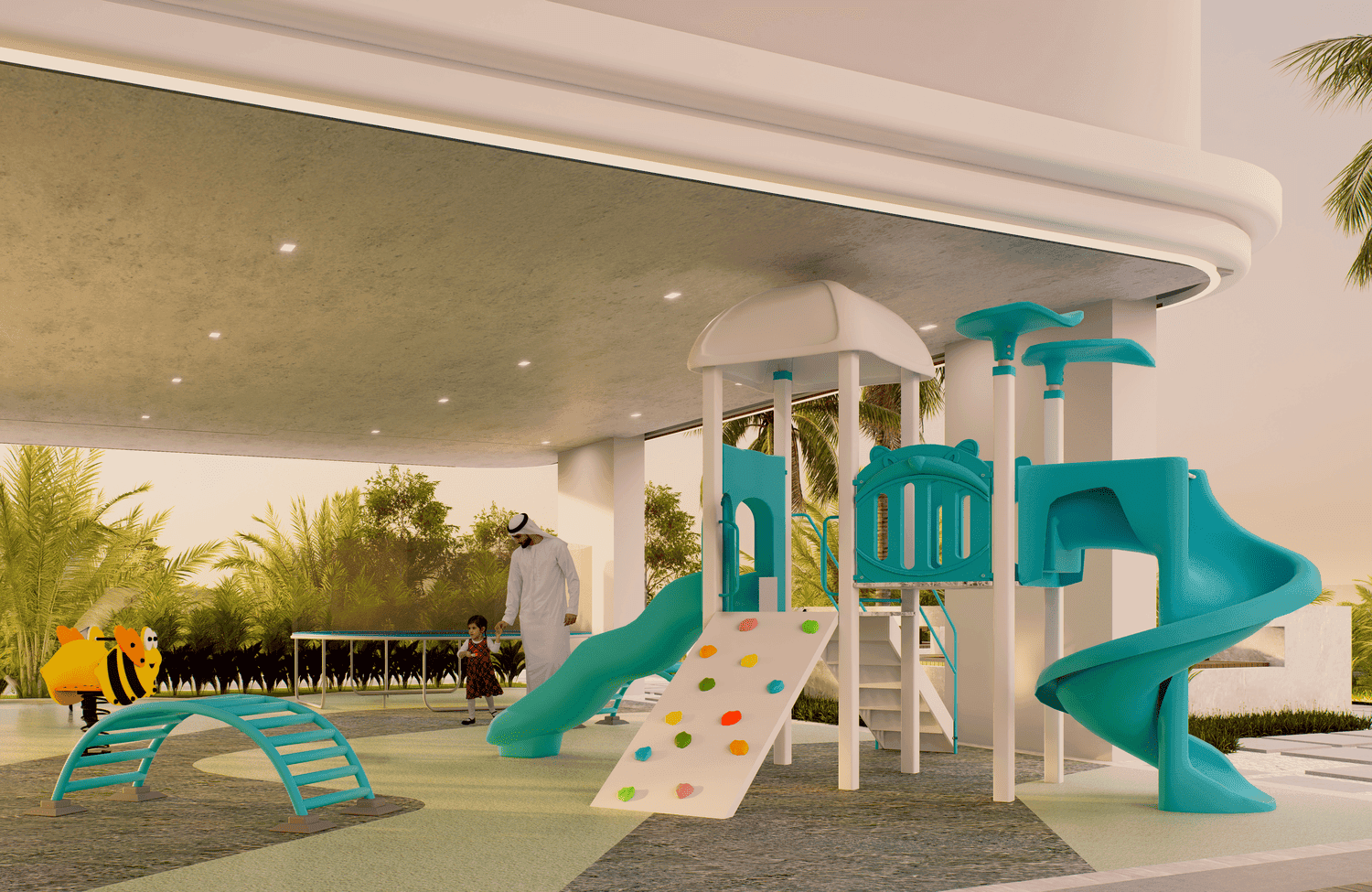 Reef 997 amenity Kids Playground - Dubai Islands, Dubai - by Reef Luxury Development