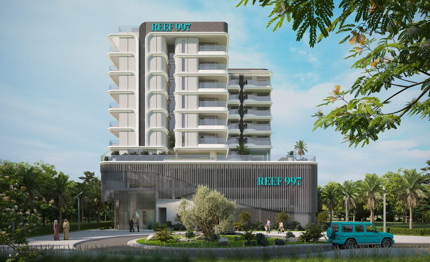Reef 997 exterior view - Dubai Islands, Dubai - by Reef Luxury Development