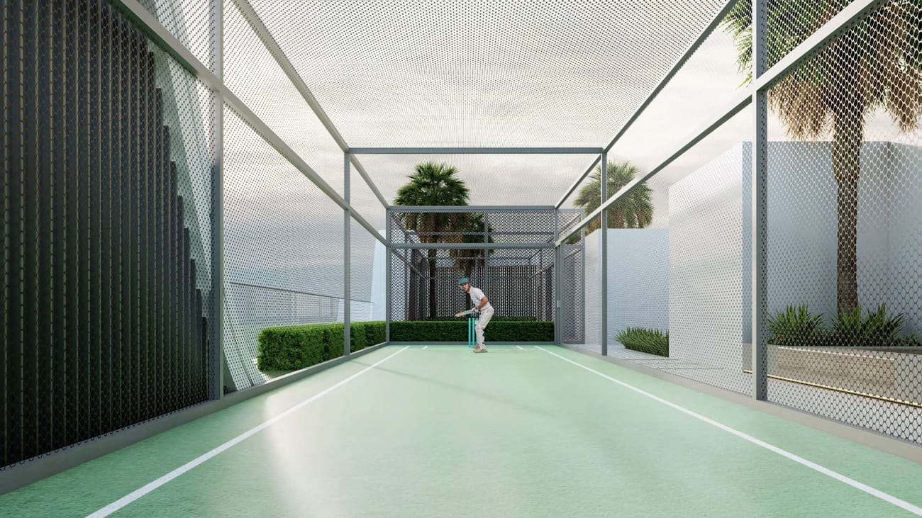 Reef 998 amenity Cricket in Dubailand Residence Complex, Dubai, by Reef Luxury Development