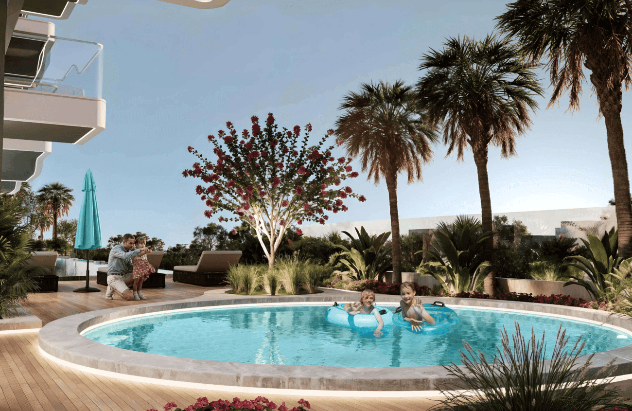Reef 998 amenity Kids Pool - Dubailand Residence Complex, Dubai - by Reef Luxury Development