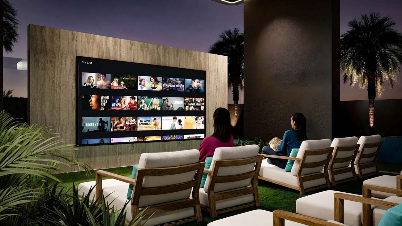Reef 998 amenity Outdoor Cinema in Dubailand Residence Complex, Dubai, by Reef Luxury Development
