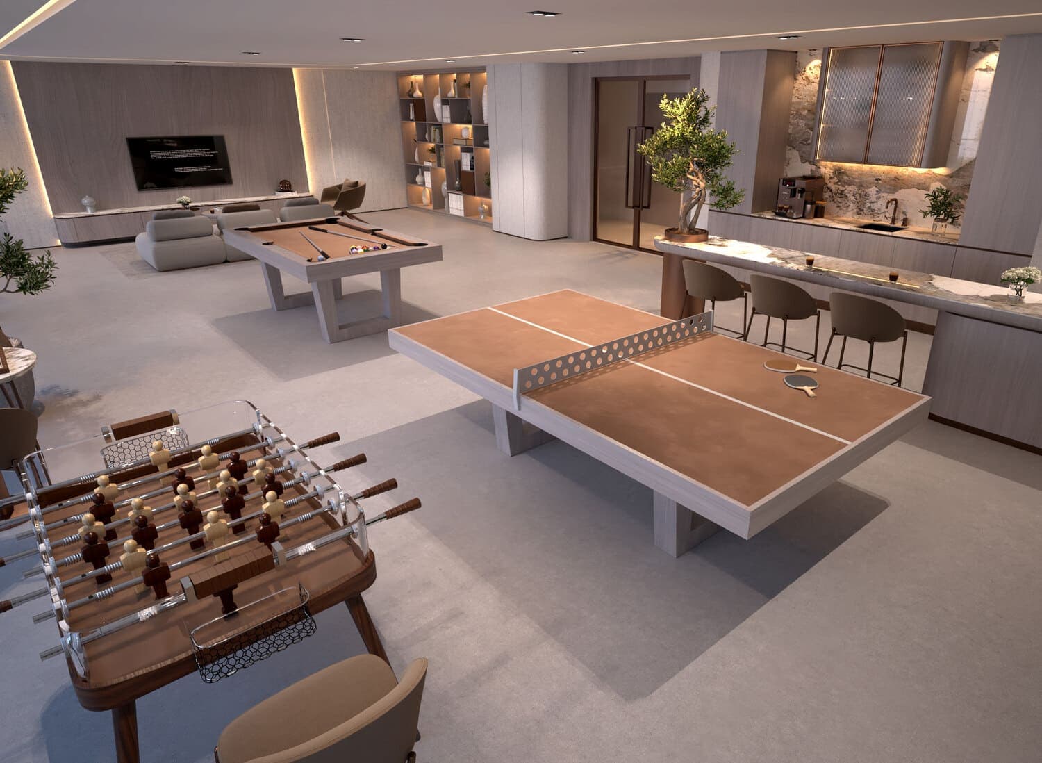 Reem by Vision amenity Gaming Room - Wadi Al Safa 2, Dubai - by Vision Developments