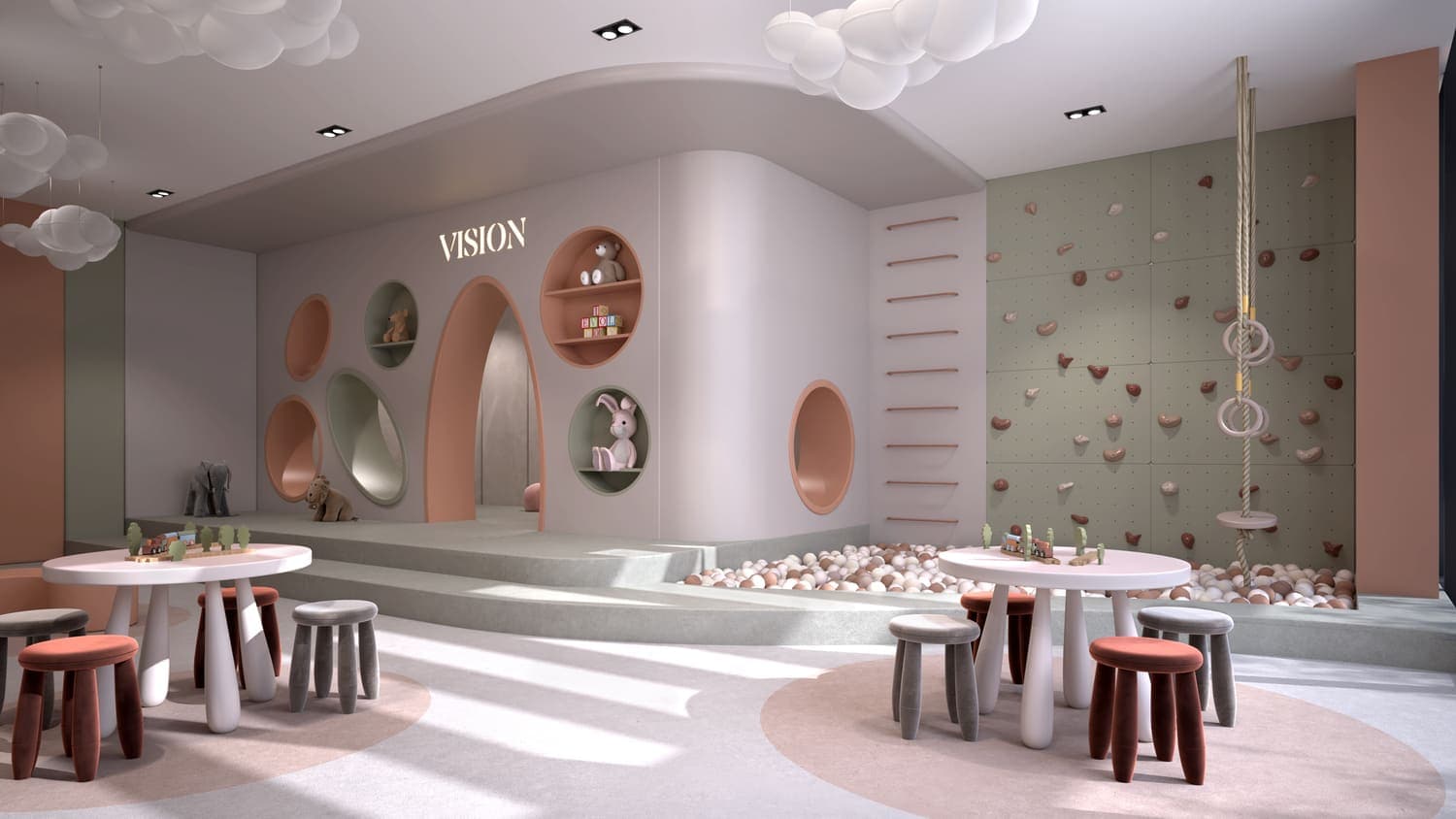 Reem by Vision amenity Kids Play Area - Wadi Al Safa 2, Dubai - by Vision Developments