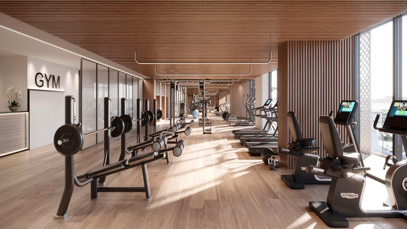 Reem Eleven amenity Fitness Center - Abu Dhabi, Dubai - by SAAS Properties