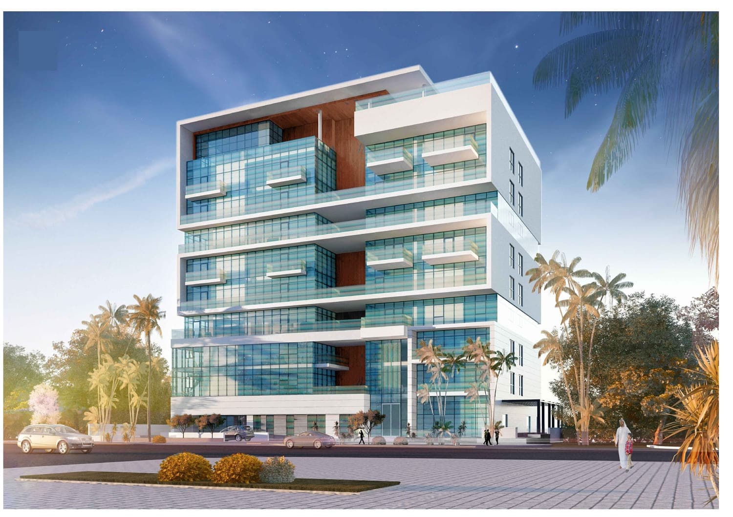 Reem Five exterior view - Abu Dhabi, Dubai - by SAAS Properties