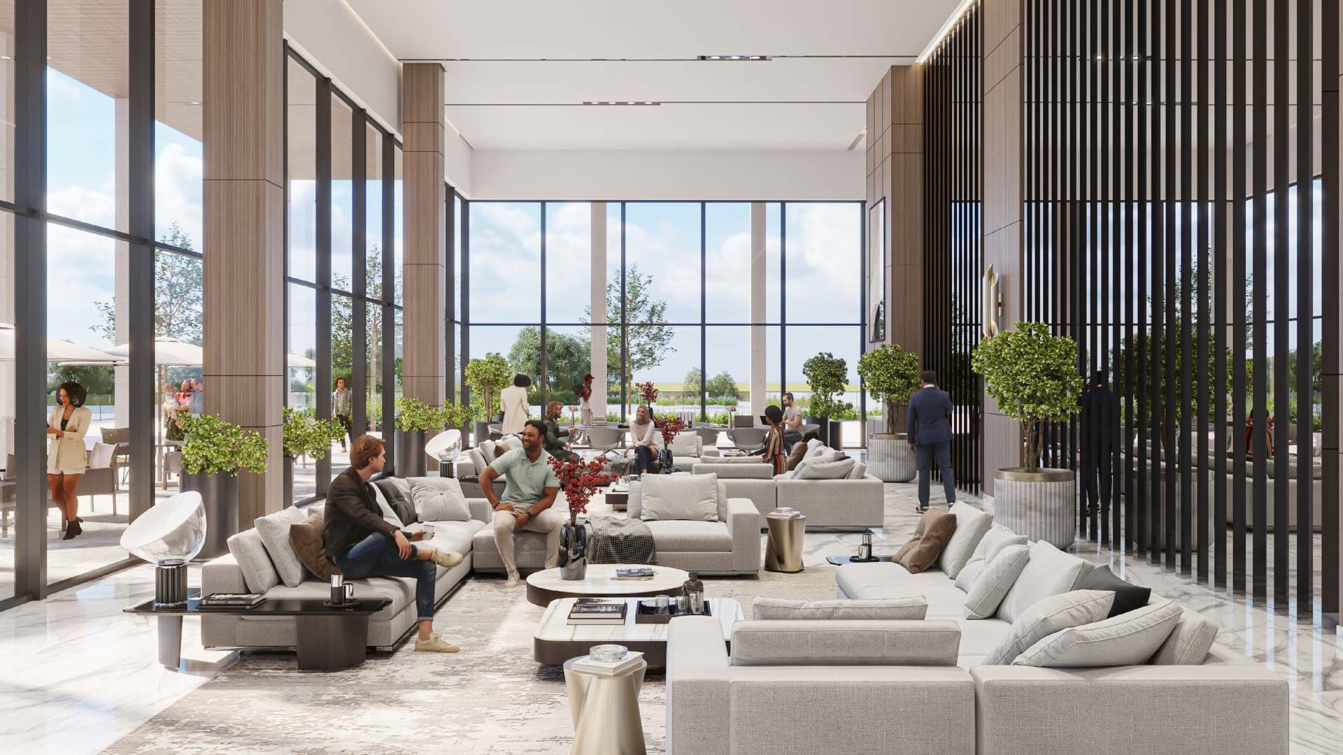 Reem Hills Apartments Phase 2 amenity Community Spaces - Abu Dhabi, Dubai - by Q Properties