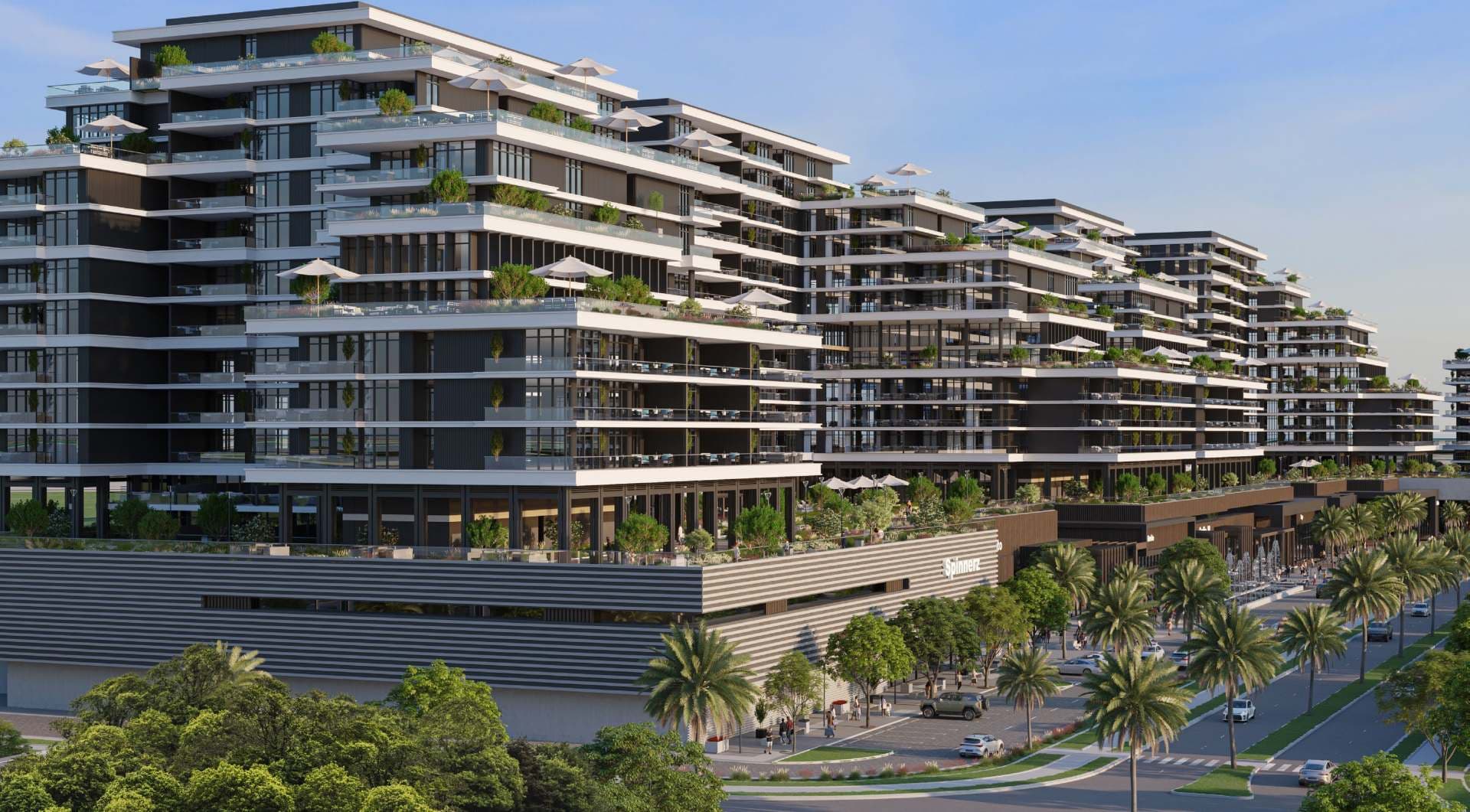 Reem Hills Apartments Phase 2 exterior view - Abu Dhabi, Dubai - by Q Properties