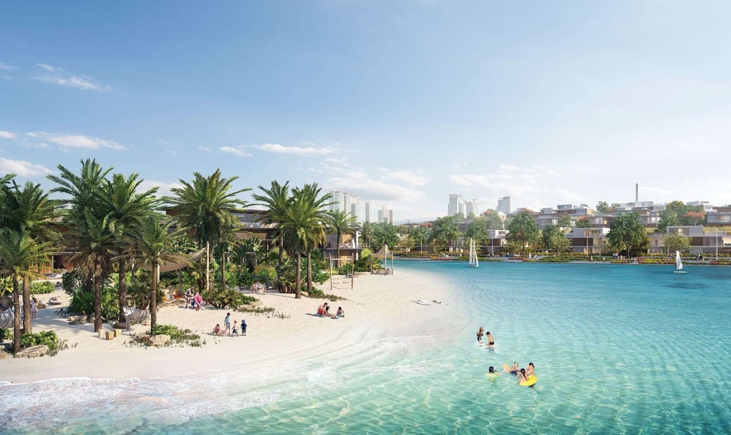 Reem Hills Villas amenity Beach Access - Abu Dhabi, Dubai - by Q Properties
