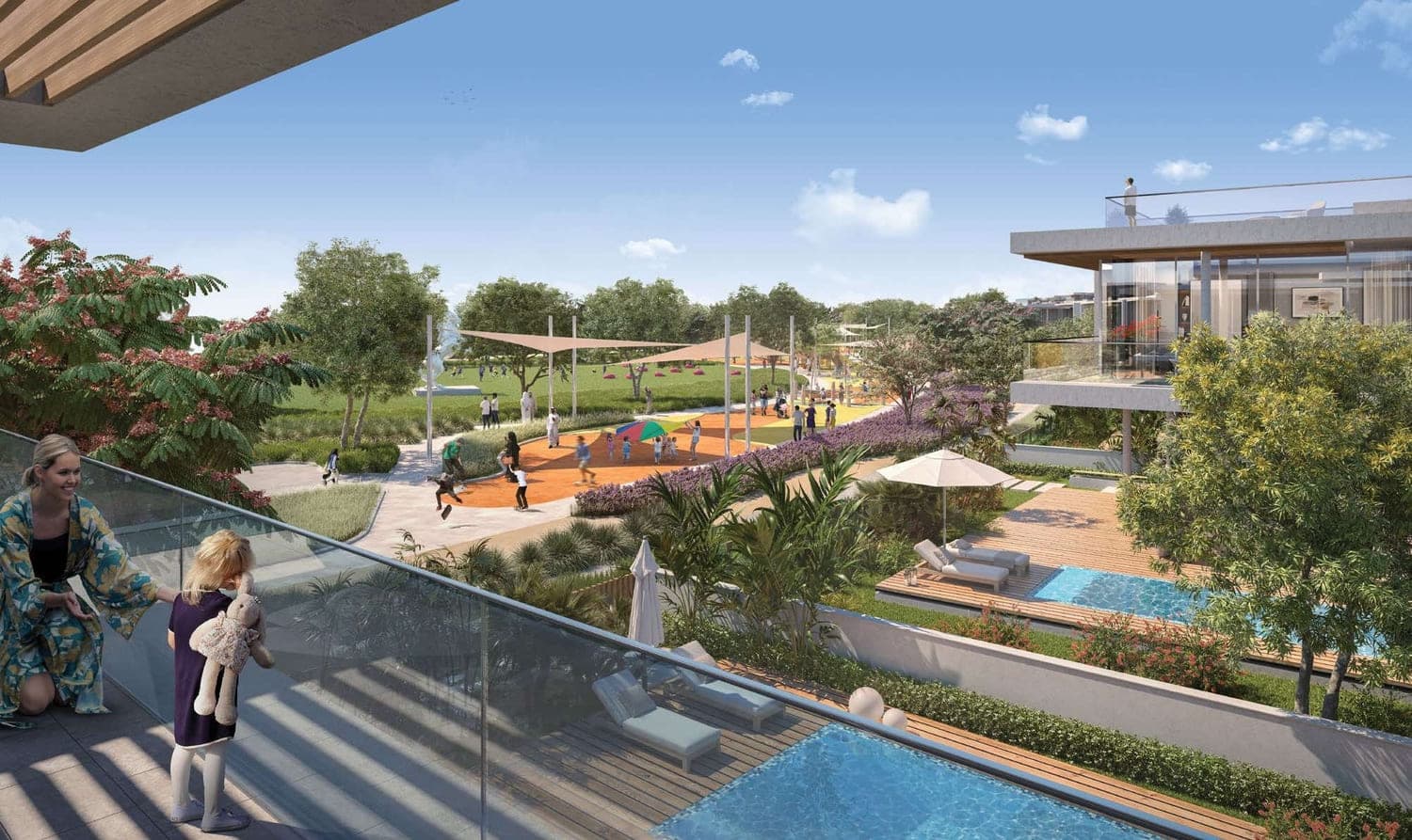 Reem Hills Villas amenity Parks And Playgrounds - Abu Dhabi, Dubai - by Q Properties