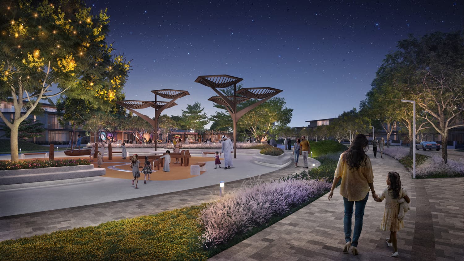 Reem Hills Villas Phase 2 amenity Parks And Playgrounds - Abu Dhabi, Dubai - by Q Properties