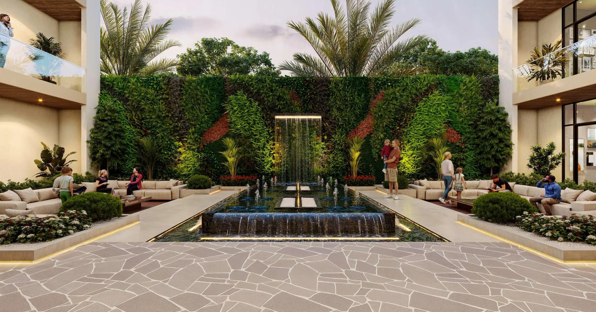 Regal Crest amenity Garden Front Living in Dubai South, Dubai, by Al Khalis Properties