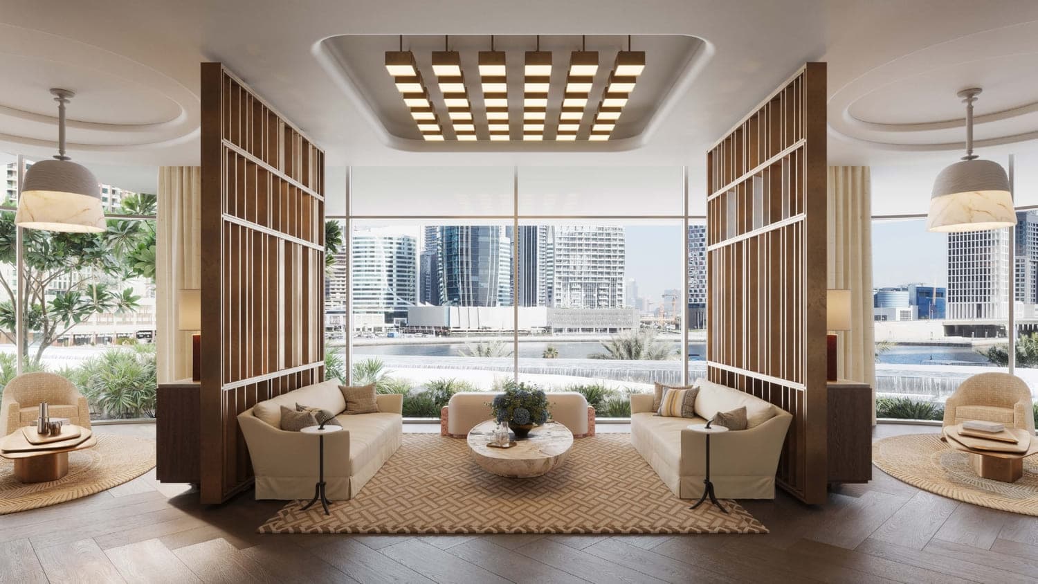 Regent Residences amenity Business Lounge - Business Bay, Dubai - by Sankari Properties